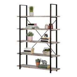 69.25" Gimetri 5 Shelf Shelving Unit Driftwood Gray - South Shore -My Book Perch Sales Store unnamed file 4561