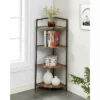 50.25" Beeme 4 Tier Corner Bookshelf Sand Black/Light Pure Copper - HOMES: Inside + Out -My Book Perch Sales Store unnamed file 4584