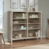 47.63" Pacific View Vertical Bookcase with 4 Adjustable Shelves Chalked Chestnut - Sauder 1 47.63" Pacific View Vertical Bookcase with 4 Adjustable Shelves Chalked Chestnut - Sauder -My Book Perch Sales Store unnamed file 4587