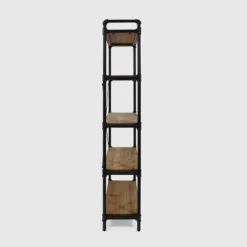71" Driscoe Industrial 5 Shelf Bookcase Antique Brown - Christopher Knight Home -My Book Perch Sales Store unnamed file 4595