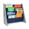 Newport Kids' Bookshelf 4 Tier Book Organizer Navy/Gray - Humble Crew -My Book Perch Sales Store unnamed file 461