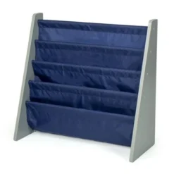 Newport Kids' Bookshelf 4 Tier Book Organizer Navy/Gray - Humble Crew 11 Newport Kids' Bookshelf 4 Tier Book Organizer Navy/Gray - Humble Crew -My Book Perch Sales Store unnamed file 463