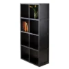 53"Timothy Shelf 4X2 Slots Black - Winsome -My Book Perch Sales Store unnamed file 4639
