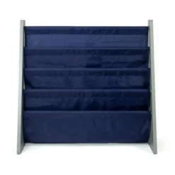 Newport Kids' Bookshelf 4 Tier Book Organizer Navy/Gray - Humble Crew 12 Newport Kids' Bookshelf 4 Tier Book Organizer Navy/Gray - Humble Crew -My Book Perch Sales Store unnamed file 464