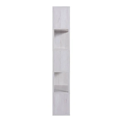 70.75" Montalva 5 Shelf Bookcase White Oak - HOMES: Inside + Out 4 70.75" Montalva 5 Shelf Bookcase White Oak - HOMES: Inside + Out - Image 2