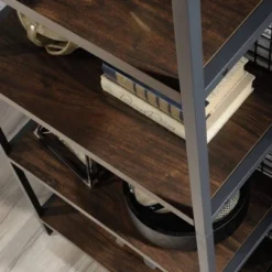 60" Market Commons Bookcase Rich Walnut - Sauder -My Book Perch Sales Store unnamed file 4670