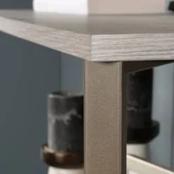 63.38" 5 Shelves Center City Vertical Bookcase Champagne Oak - Sauder -My Book Perch Sales Store unnamed file 4693