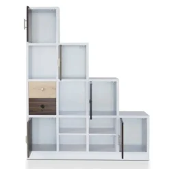 61.5" Hirsch Contemporary Bookcase White - HOMES: Inside + Out -My Book Perch Sales Store unnamed file 4768