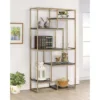 70.25" Beverly 6 Shelf Etagere Display - HOMES: Inside + Out Chrome -My Book Perch Sales Store unnamed file 4773