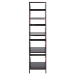 55" 4 Section Narrow Bookshelf Espresso - Winsome