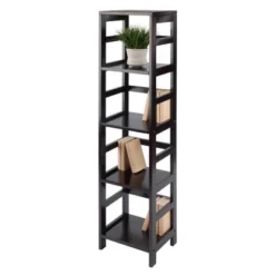 55" 4 Section Narrow Bookshelf Espresso - Winsome -My Book Perch Sales Store unnamed file 4812