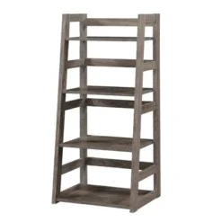 44.25" Designs2Go Trestle Bookcase - Breighton Home White -My Book Perch Sales Store unnamed file 4819