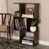 40.2" Legende Finished Display Bookcase Brown/Dark Gray - Baxton Studio -My Book Perch Sales Store unnamed file 4868