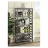 Oxford 5 Tier Bookcase Gray - Breighton Home -My Book Perch Sales Store unnamed file 4883