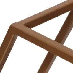 17" Lepley Modern Glam Handcrafted Glass 2 Shelf Hexagonal Decorative Shelf Antique Gold - Christopher Knight Home -My Book Perch Sales Store unnamed file 4945