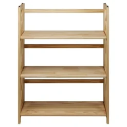 38" 3-Shelf Folding Bookcase - Flora Home Natural 18 38" 3-Shelf Folding Bookcase - Flora Home Natural -My Book Perch Sales Store unnamed file 4965