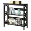 Breighton Home Omega 3 Tier Bookcase 32.5" Black - Convenience Concepts® -My Book Perch Sales Store unnamed file 4971