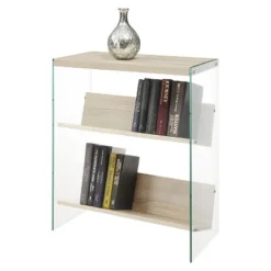 27.75" SoHo Bookcase Weathered White - Breighton Home