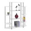 52.5" Wall Unit Bookshelf White - Breighton Home