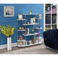 52.5" Wall Unit Bookshelf White - Breighton Home -My Book Perch Sales Store unnamed file 5010