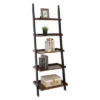 72.25" French Country Bookshelf Ladder Dark Walnut/Black - Breighton Home 2 72.25" French Country Bookshelf Ladder Dark Walnut/Black - Breighton Home -My Book Perch Sales Store unnamed file 5011