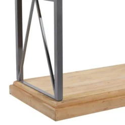 Olivia & May 72" Farmhouse Distressed Shelf Brown - Olivia & May -My Book Perch Sales Store unnamed file 5068