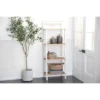Olivia & May Farmhouse Pine Wood Shelving Unit White - Olivia & May -My Book Perch Sales Store unnamed file 5070