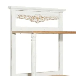 Olivia & May Farmhouse Pine Wood Shelving Unit White - Olivia & May -My Book Perch Sales Store unnamed file 5072