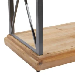 Olivia & May 60" Industrial Bookshelf with 4 Shelves Brown - Olivia & May -My Book Perch Sales Store unnamed file 5079