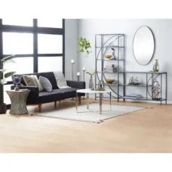 Olivia & May Industrial Iron Wall Shelf Black - Olivia & May -My Book Perch Sales Store unnamed file 5152