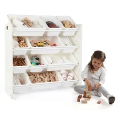 Kids' Toy Organizer Cambridge Collection White - Humble Crew -My Book Perch Sales Store unnamed file 52