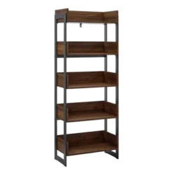 64" Remington Modern Industrial Box Shelf Bookcase - Saracina Home Gray Wash -My Book Perch Sales Store unnamed file 5224