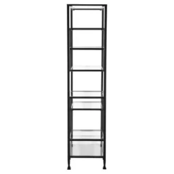68" Jamel Bookcase Matte Black - Aiden Lane -My Book Perch Sales Store unnamed file 5276