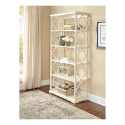 Anthony 72" 5 Shelf Painted Bookcase - Powell Company Black -My Book Perch Sales Store unnamed file 5285