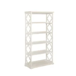 Anthony 72" 5 Shelf Painted Bookcase - Powell Company Black -My Book Perch Sales Store unnamed file 5287