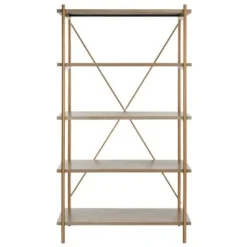 Rigby 5 Tier Etagere - Safavieh Gold Liquid/black -My Book Perch Sales Store unnamed file 5316