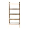 Madison Park 74" Avenu Shelf - Pecan/Off White -My Book Perch Sales Store unnamed file 5318