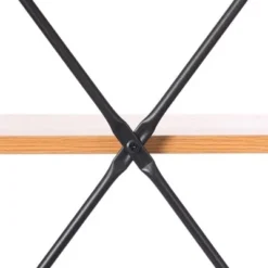 Fabulaxe Industrial Style 5 Shelf Wood and Metal Bookcase -My Book Perch Sales Store unnamed file 5328