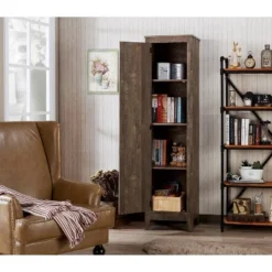 70.86" Doney 4 Shelf Bookcase Oak - miBasics -My Book Perch Sales Store unnamed file 5334