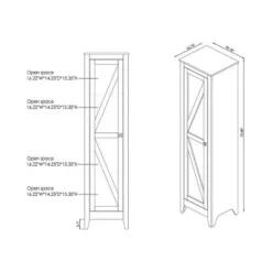 70.86" Doney 4 Shelf Bookcase Oak - miBasics -My Book Perch Sales Store unnamed file 5337