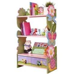 Magic Garden Floral Bookshelf - Fantasy Fields by Teamson Kids -My Book Perch Sales Store unnamed file 5341