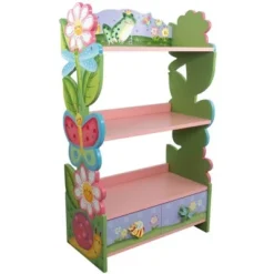 Magic Garden Floral Bookshelf - Fantasy Fields by Teamson Kids -My Book Perch Sales Store unnamed file 5347