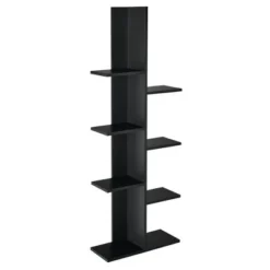Costway 8-shelf Bookcase Freestanding Tree shelf Display Storage Stand BlackWhite -My Book Perch Sales Store unnamed file 536