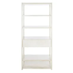 70" Johni 1 Drawer and 5 Shelves Etagere - Safavieh Antique White -My Book Perch Sales Store unnamed file 5373