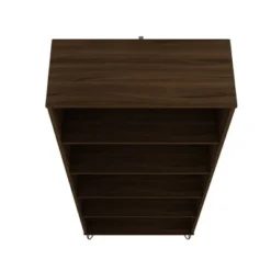 Rockefeller 5 Shelf Bookcase - Manhattan Comfort Tatiana Midnight Blue -My Book Perch Sales Store unnamed file 5467