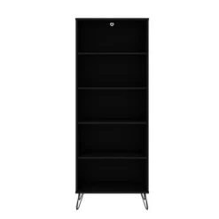 Rockefeller 5 Shelf Bookcase - Manhattan Comfort Tatiana Midnight Blue -My Book Perch Sales Store unnamed file 5469