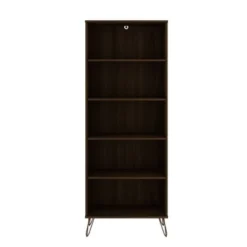 Rockefeller 5 Shelf Bookcase - Manhattan Comfort Tatiana Midnight Blue -My Book Perch Sales Store unnamed file 5470