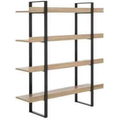 Melissa 4 Tier Etagere Oak - Safavieh -My Book Perch Sales Store unnamed file 5491