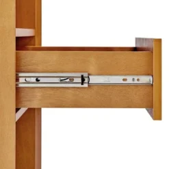 68" Landon Record Storage Bookcase Brown - Crosley -My Book Perch Sales Store unnamed file 5503