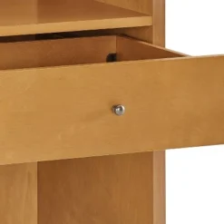 68" Landon Record Storage Bookcase Brown - Crosley -My Book Perch Sales Store unnamed file 5505